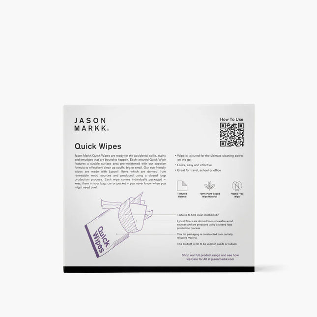 Jason Markk Quick Wipes – Box (30 Stück) - JM130310
