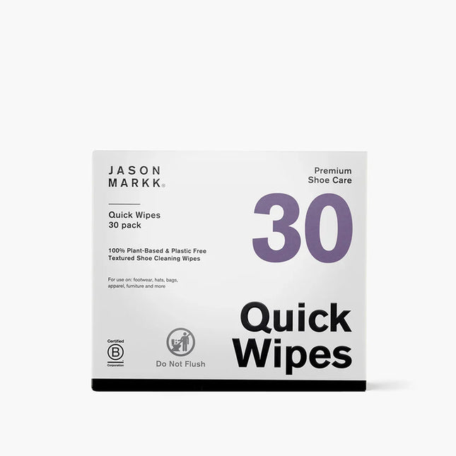 Jason Markk Quick Wipes – Box (30 Stück) - JM130310