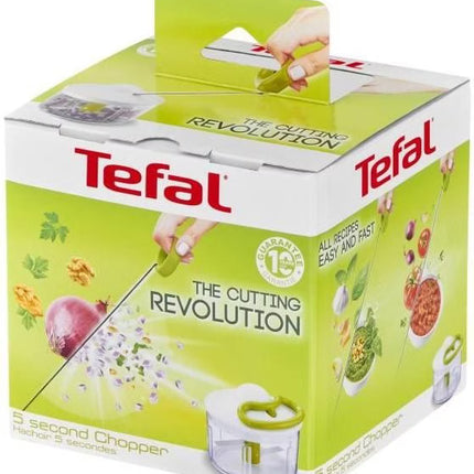Tefal 5 Sekunden Zerkleinerer K13304 manuell Küchenhacker Kräuter Gemüse Nüsse