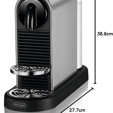 Krups Nespresso CitiZ Platinum Titan Kaffeemaschine