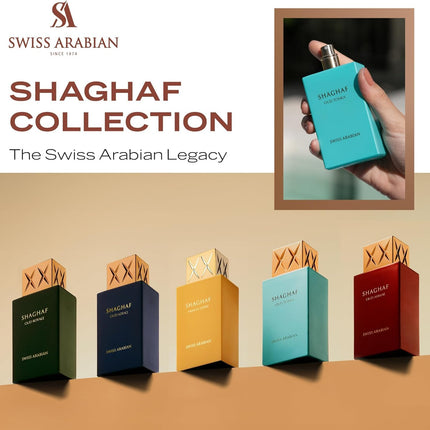 Swiss Arabian Shaghaf Oud Tonka EDP 75ml – Unisex Parfum orientalisch & vanillig