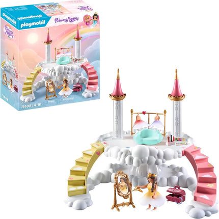PLAYMOBIL 71408 Himmlische Ankleidewolke Princess Magic Spielzeug-Set 63-tlg