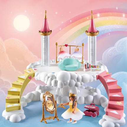 PLAYMOBIL 71408 Himmlische Ankleidewolke Princess Magic Spielzeug-Set 63-tlg