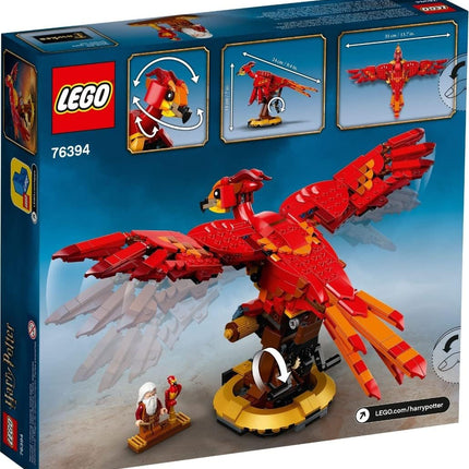 LEGO Harry Potter 76394 Fawkes, Dumbledores Phoenix - 597 Teile
