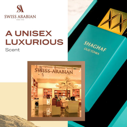 Swiss Arabian Shaghaf Oud Tonka EDP 75ml – Unisex Parfum orientalisch & vanillig