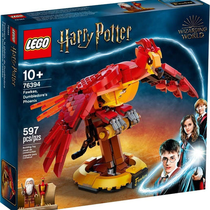 LEGO Harry Potter 76394 Fawkes, Dumbledores Phoenix - 597 Teile