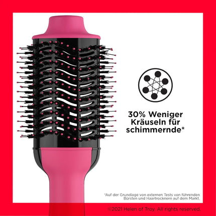 Revlon Salon One-Step Haartrockner und Volumiser Pink 2-in-1 Warmluftbürste