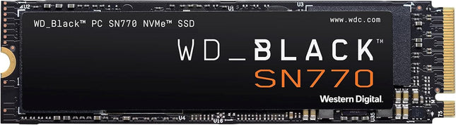WD_BLACK SN770 NVMe M.2 SSD 1 TB – PCIe 4.0 Interne SSD für Gaming & PC