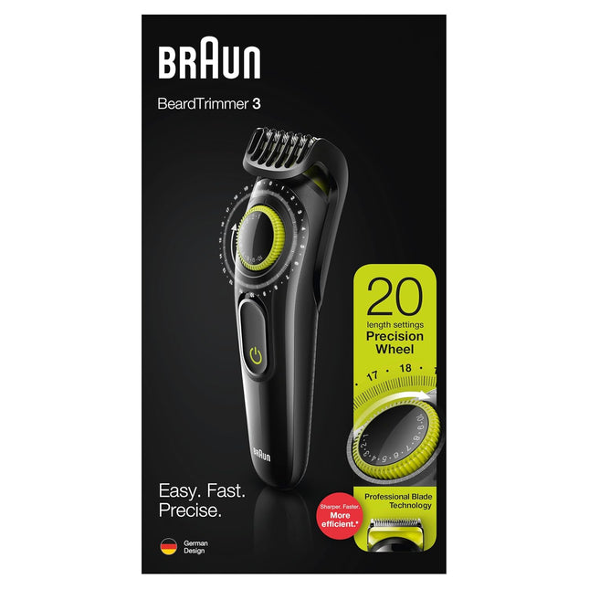 Braun BeardTrimmer 3 BT3323 Bartschneider