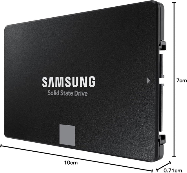 Samsung 870 Evo 2.5 Zoll SATA SSD-Festplatte 500GB Internes Solid State Drive MZ-77E500B/EU