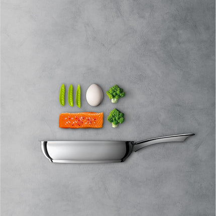 Silit Bratpfanne Talis 24 cm induktionsgeeignet Cromargan Edelstahl mit Keramikbeschichtung
