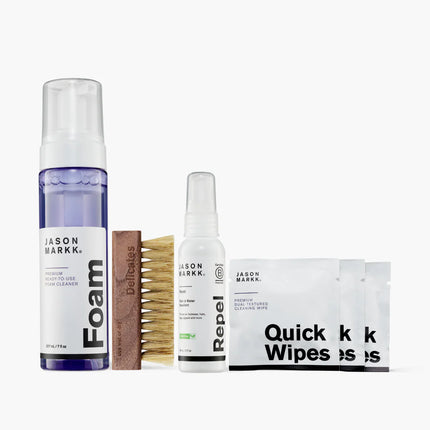 Jason Markk Care Kit (Reiniger, Bürste,  Imprägnierspray, Quick Wipes) - JM310310