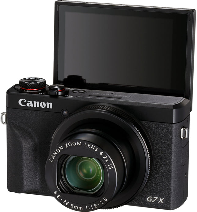 Canon PowerShot G7X Mark III Digitalkamera - Schwarz