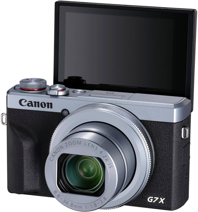 Canon PowerShot G7X Mark III Digitalkamera - Silber