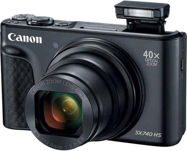 Canon PowerShot SX740 HS Digitalkamera Kompakt Schwarz