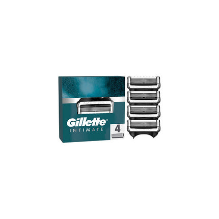 Gillette Intimate 4-Pack Rasierklingen - Schonend Empfindliche Haut & Intimbereich