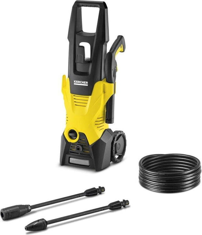 Kärcher K 3 Hochdruckreiniger 120 bar – Vario Power Strahlrohr, Dreckfräser & 6 m Schlauch (1.601-888.0)
