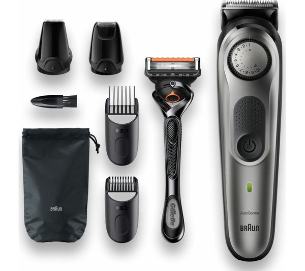 Braun Barttrimmer BT7220 | Styling-Set inkl. Gillette (7-tlg.)