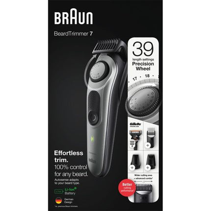 Braun Barttrimmer BT7220 | Styling-Set inkl. Gillette (7-tlg.)