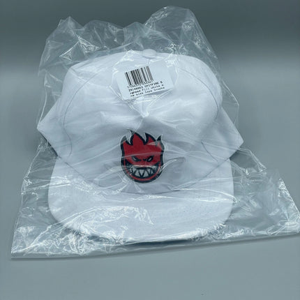 Spitfire Bighead Snapback Cap One Size Weiß/Rot
