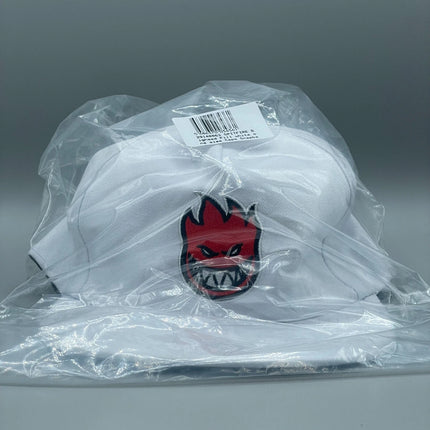 Spitfire Bighead Snapback Cap One Size Weiß/Rot
