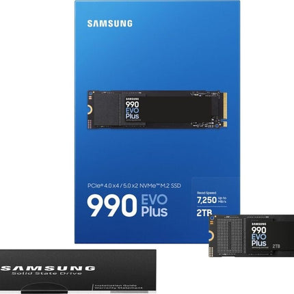 Samsung 990 EVO Plus 2TB NVMe M.2 SSD (MZ-V9S2T0BW)