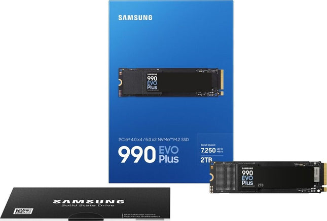 Samsung 990 EVO Plus 2TB NVMe M.2 SSD (MZ-V9S2T0BW)