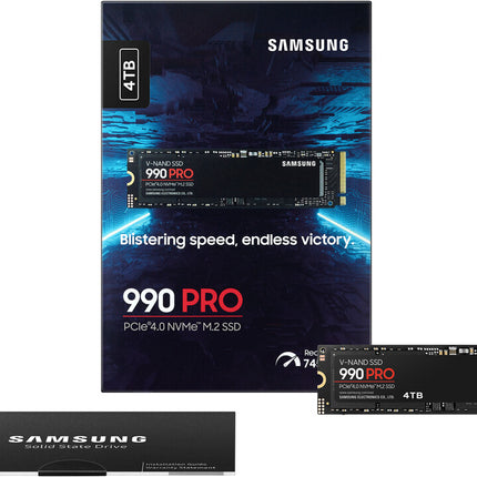Samsung 990 PRO 4TB NVMe M.2 SSD (MZ-V9P4T0BW)