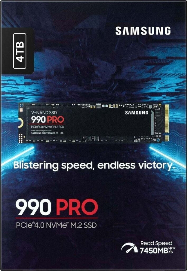 Samsung 990 PRO 4TB NVMe M.2 SSD (MZ-V9P4T0BW)