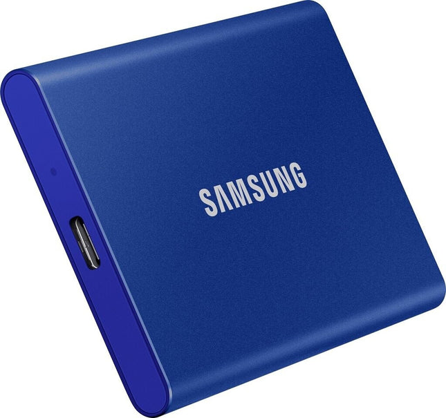 Samsung Portable SSD T7 1TB USB-C, Indigo Blue (MU-PC1T0H/WW)