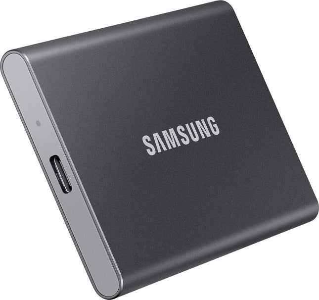 Samsung Portable SSD T7 2TB USB-C, Titan Gray (MU-PC2T0T/WW)