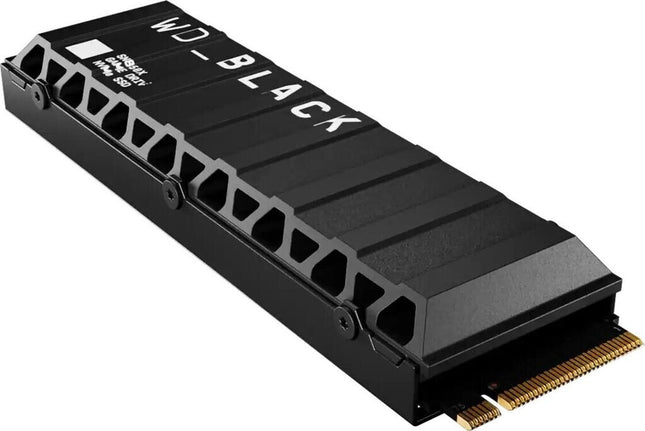 WD_BLACK SN850X 4TB NVMe M.2 SSD mit Kühlkörper / Heatsink (WDS400T2XHE)